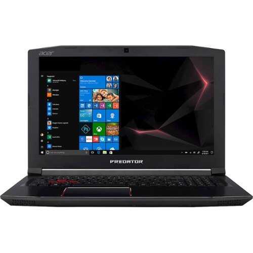 Rent to own Acer - Predator Helios 300 15.6" Gaming Laptop - Intel Core i7 - 8GB Memory - NVIDIA GeForce GTX 1060 - 1TB Hard Drive - Obsidian Black