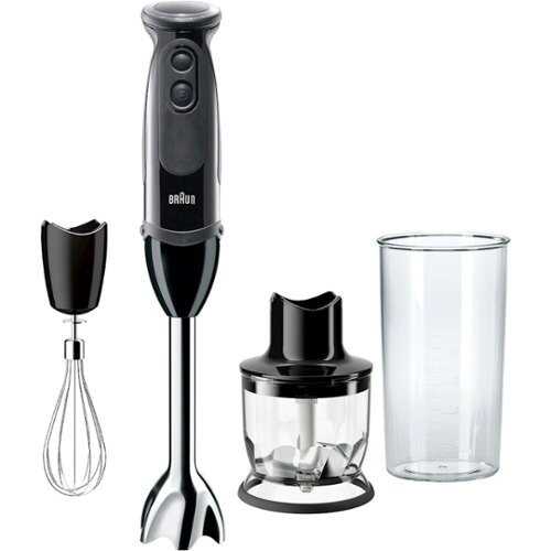 Braun - Multiquick 5 Vario 21-Speed Hand Blender - Black