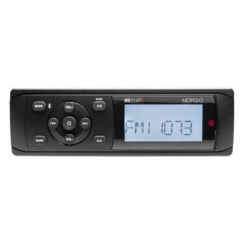 Rent to own MB Quart - In-Dash Digital Media Receiver - Built-in Bluetooth - Black