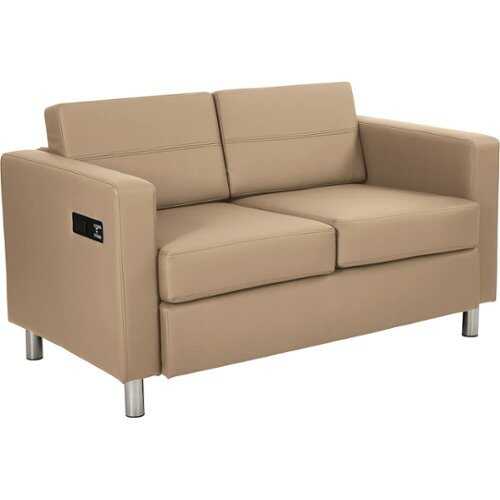 Rent to own OSP Home Furnishings - Atlantic Fabric Loveseat - Tan