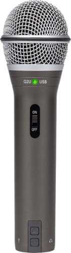 Rent to own Samson - Q2U Dynamic USB Microphone - Gray