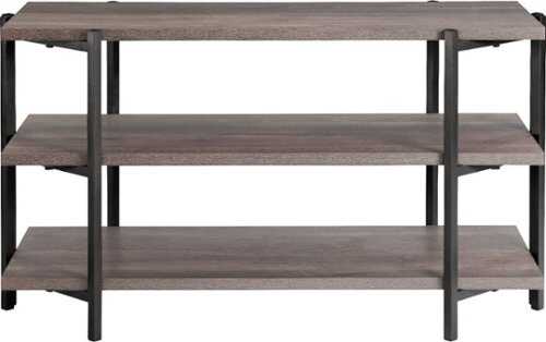 Rent to own Insignia™ - TV Cabinet for Most TVs Up to 50" - Dark Wood