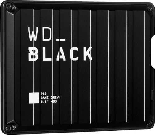 Rent to own WD - WD_BLACK P10 2TB External USB 3.2 Gen 1 Portable Hard Drive - Black