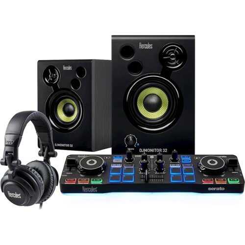 Rent to own Hercules - DJ Starter Kit - Black