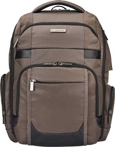 Rent to own Samsonite - Tectonic Backpack for 17" Laptop - Iron Gray