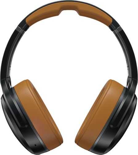 Skullcandy - Crusher ANC Wireless Noise Cancelling Over-the-Ear Headphones - Black/Tan