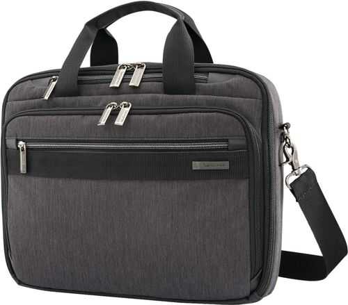 Rent to own Samsonite - Modern Utility Case for 13.5" Laptop - Charcoal/Charcoal Heather