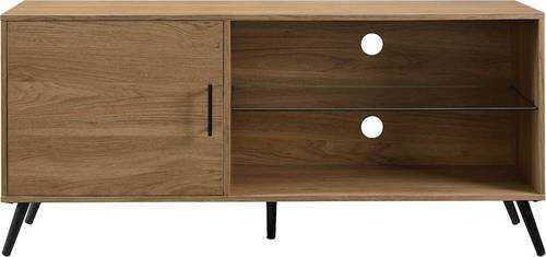 Rent to own Walker Edison - TV Cabinet for Most Flat-Panel TVs Up to 56" - English Oak