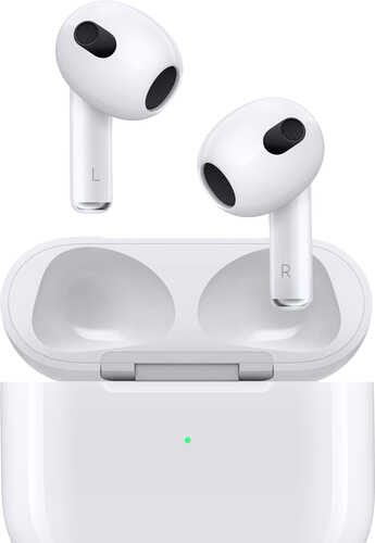 Apple - AirPods (3rd generation) with Lightning Charging Case - White