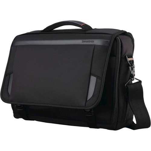 Rent to own Samsonite - Pro Slim Messenger Briefcase for 15.6" Laptop - Black