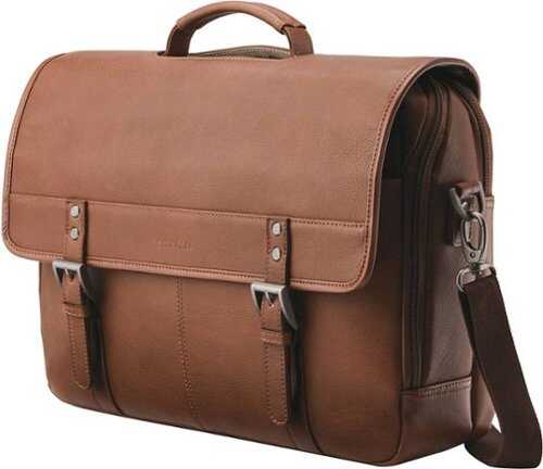 Samsonite - Classic Briefcase for 15.6" Laptop - Cognac - Buy Now, Pay Later