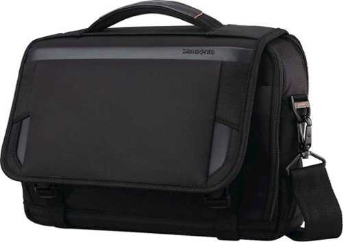 Rent to own Samsonite - Pro Slim Messenger Shoulder Bag for 13" Laptop - Black