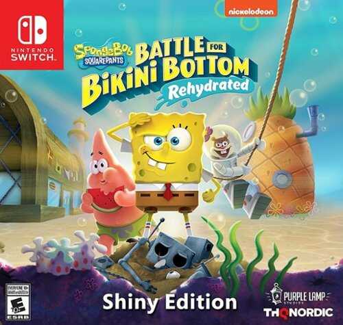 Rent to own SpongeBob SquarePants: Battle for Bikini Bottom - Rehydrated Shiny Edition - Nintendo Switch