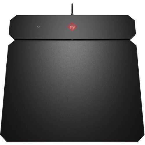 Rent to own HP OMEN - Outpost Mouse Pad with Qi Wireless Charging - Black