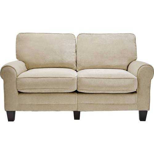 Rent to own Serta - RTA Copenhagen 2-Seat Fabric Loveseat - Newport Tan