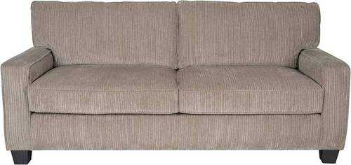 Rent to own Serta - Palisades Modern 3-Seat Fabric Sofa - Essex Beige