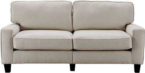 Serta - Palisades Modern 3-Seat Fabric Sofa - Light Gray