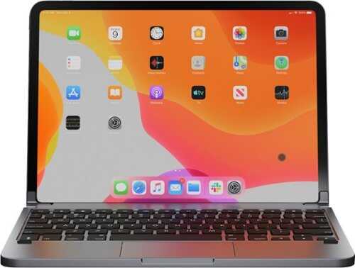 Rent to own Brydge - Pro+ Wireless Keyboard for 11-inch Apple iPad Pro (2018, 2020 & 2021) - Space Gray