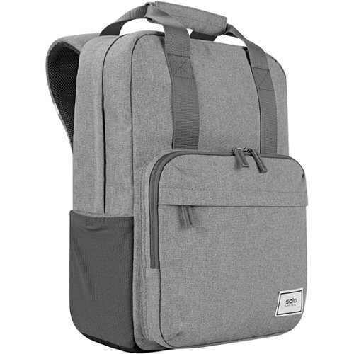 Rent to own Solo New York - Recycled Re:Claim 15.6" Laptop Backpack - Heathered Gray