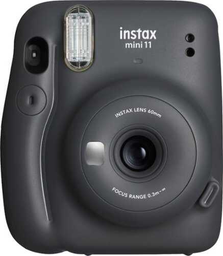 Rent to own Fujifilm - instax mini 11 Instant Film Camera - Charcoal Gray