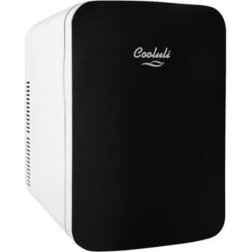 Cooluli - Infinity 0.5 Cu. Ft. Mini Fridge - Black