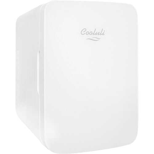 Cooluli - Infinity 0.4 Cu. Ft. Mini Fridge - White