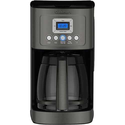 Cuisinart - 14-Cup Coffee Maker with Water Filtration - Black Stainless