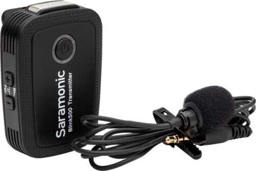 Rent to own Saramonic - 2.4 GHz Wireless Clip-On Transmitter w/ Built-in Microphone & Lav for Blink 500 Receivers (Blink 500 TX)
