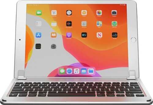 Rent to own Brydge - Wireless Keyboard for Apple® iPad® 10.2" (7th Gen 2019, 8th Gen 2020 & 9th Gen 2021) - Silver