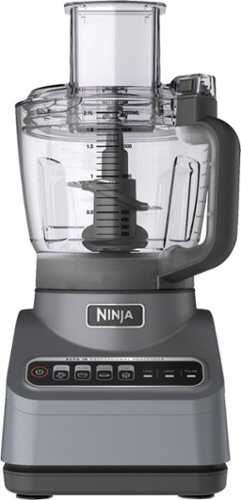 Ninja - Ninja® Professional Food Processor, 1000 Peak Watts, 9-Cup Capacity, Auto-iQ Preset Programs - Silver