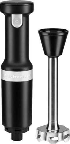 KitchenAid - Cordless Variable Speed Hand Blender - Black Matte