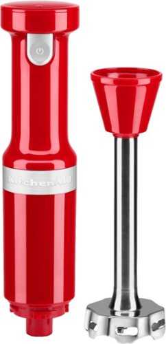KitchenAid - Cordless Variable Speed Hand Blender - Empire Red