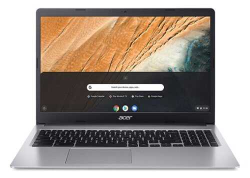Rent to own Acer - Chromebook 315-15.6" Full HD IPS Chromebook- Intel Celeron N4000-4GB LPDDR4, 32GB eMMC - Silver