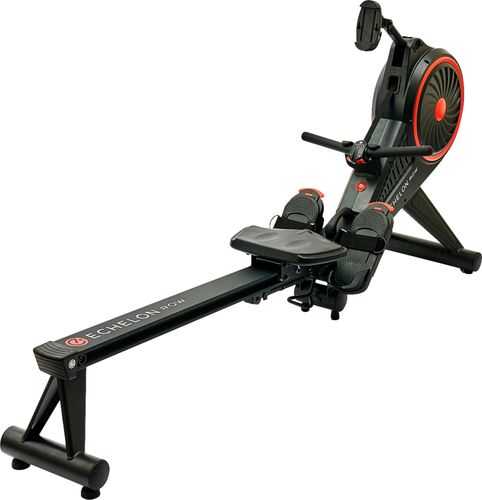 Echelon - Row Smart Rowing Machine - Black/Red