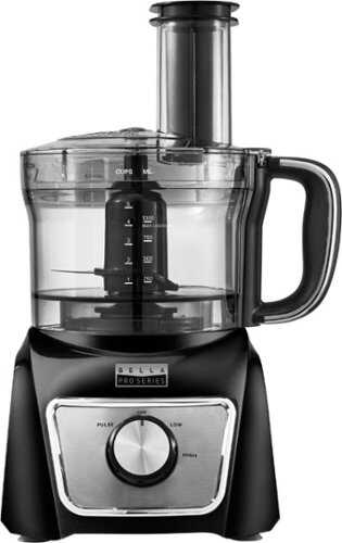 Rent to own Bella Pro Series - 8-Cup Food Processor - Black