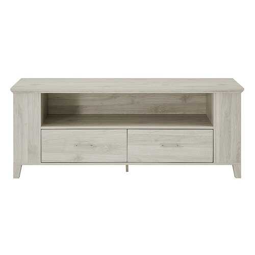 Rent to own Walker Edison - Rustic Wood TV Console for Most Flat-Panel TV's Up to 65" - Birch