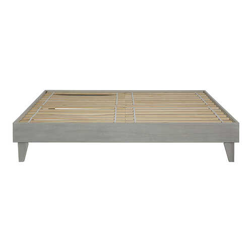 Walker Edison - Solid Wood King Platform Bed
