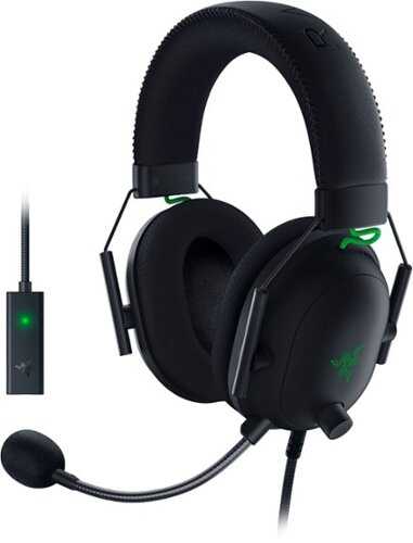 Razer - BlackShark V2 Wired THX Spatial Audio Gaming Headset for PC, PS4, PS5, Switch, Xbox One, Series X|S - Black