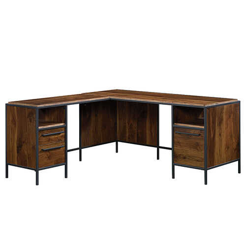 Rent to own Sauder - Nova Loft L-Desk - Grand Walnut | RTBShopper