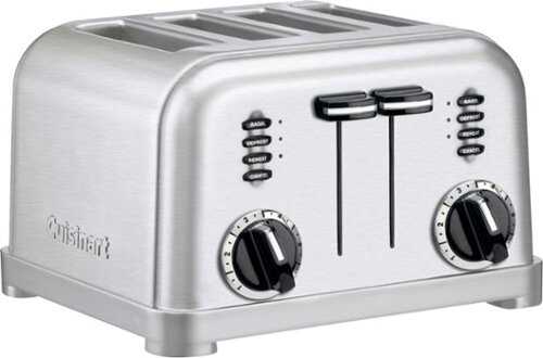 Rent to own Cuisinart - 4-Slice Metal Classic Toaster - Silver
