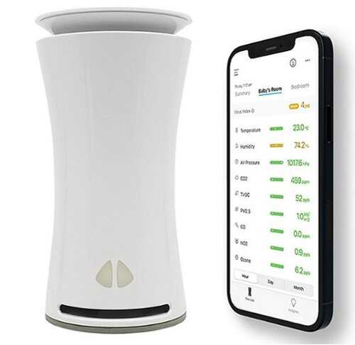 Rent to own uHoo - Smart Indoor Air Quality Monitor - White