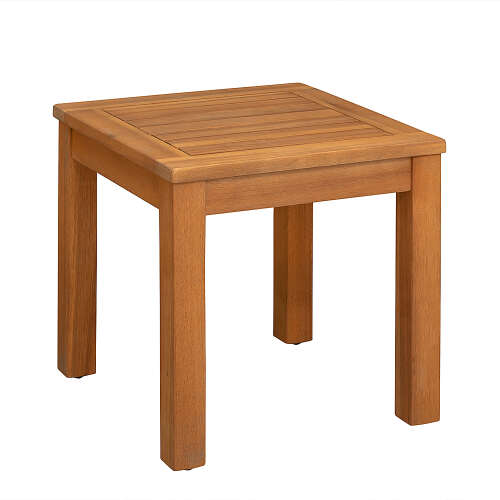 Rent To Own - Patio Sense - Lio/Oslo Wooden Patio Table - Brown