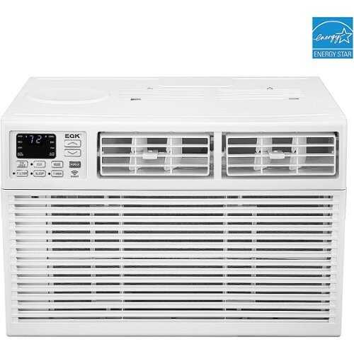 Rent to own Emerson Quiet Kool SMART 15,000 BTU 115V Window Air Conditioner with Remote, Wi-Fi, and Voice Control - White