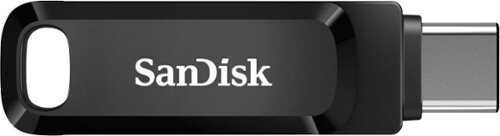 Rent to own SanDisk - Ultra Dual Drive Go 128GB USB Type-A/USB Type-C Flash Drive - Black