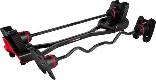 Bowflex - Bowflex® SelectTech® 2080 Barbell with Curl Bar - Black