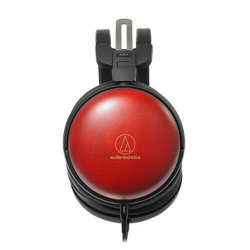 Audio-Technica - ATH-AWAS Closed-Back Wood Headphone - Cherry