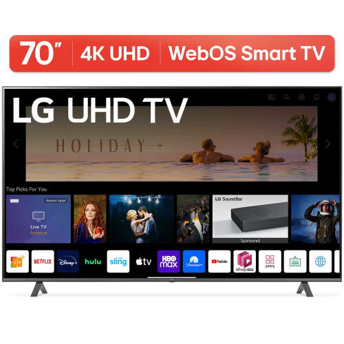 Rent to own LG 70” 4K UHD Smart TV 2160p webOS, 70UQ7070ZUD
