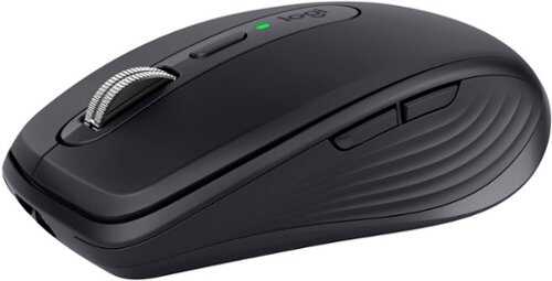 Rent to own Logitech - MX Anywhere 3 Wireless Bluetooth Fast Scrolling Mouse with Customizable Buttons - Graphite