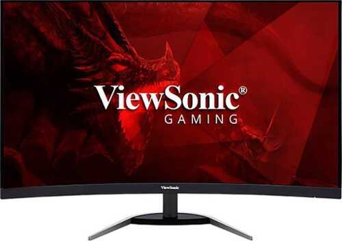 ViewSonic OMNI VX3268-2KPC-MHD 32 Inch Curved 1440p 1ms 144Hz Gaming Monitor with FreeSync Premium, HDMI and DisplayPort