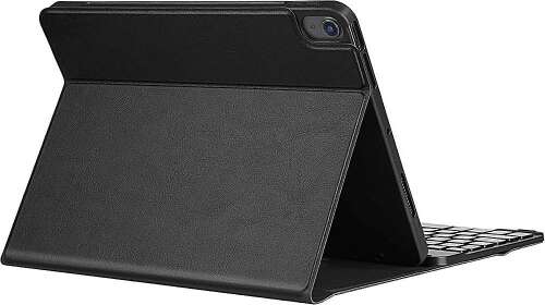 Rent to own SaharaCase - Keyboard Folio Case for Apple iPad Air 10.9" (4th Generation 2020) - Black